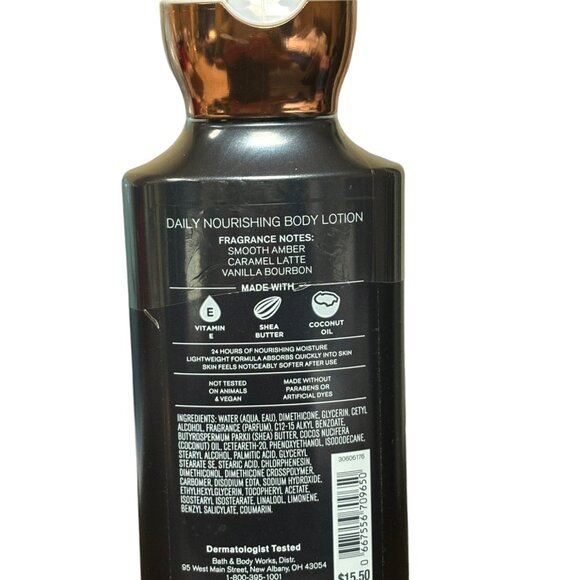 NEW Midnight Amber Glow Body Lotion 8 oz Bath & Body Works - Picture 2 of 2